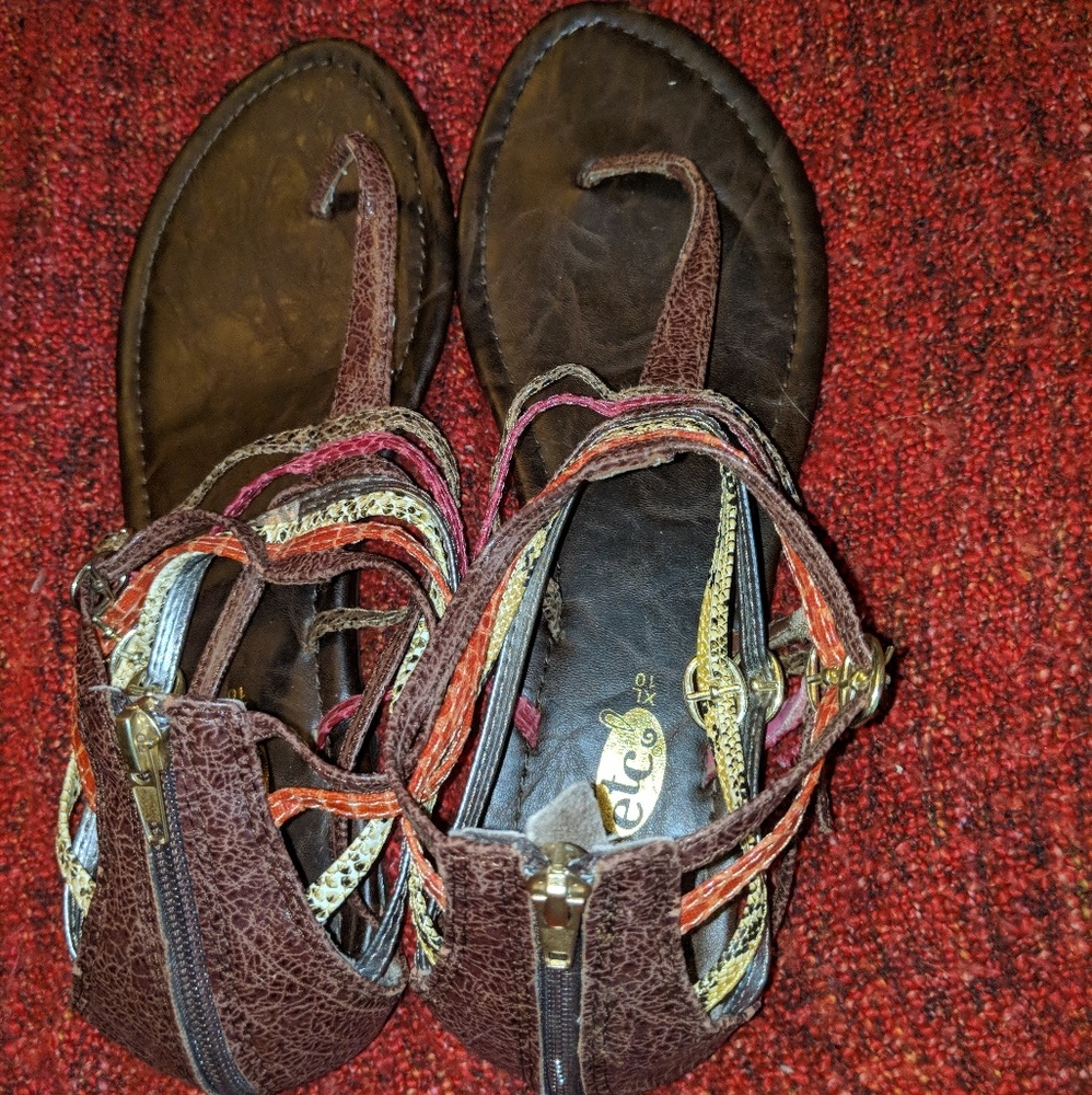 Bohemian sandals!